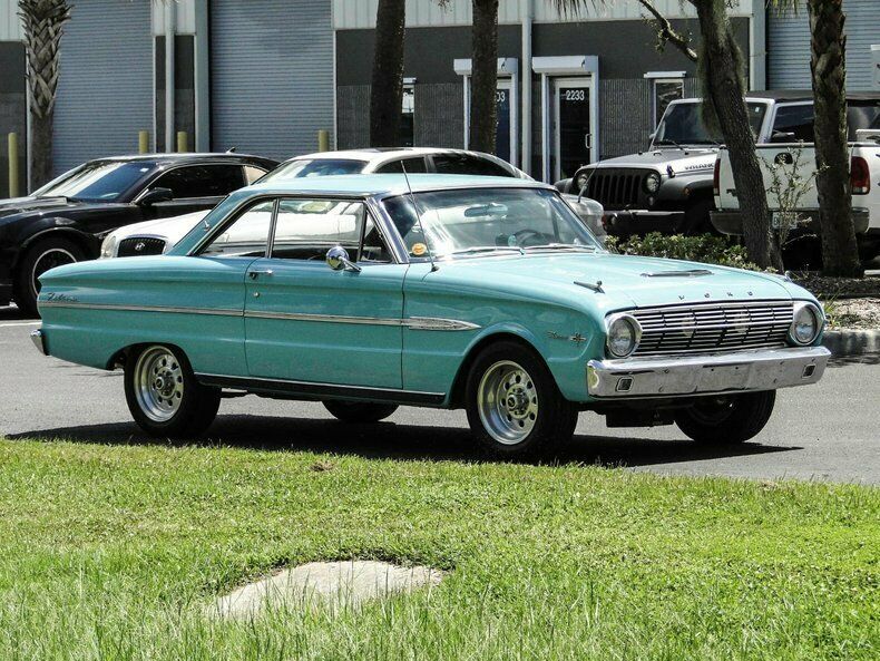 1963 Blue Ford Falcon Coupe