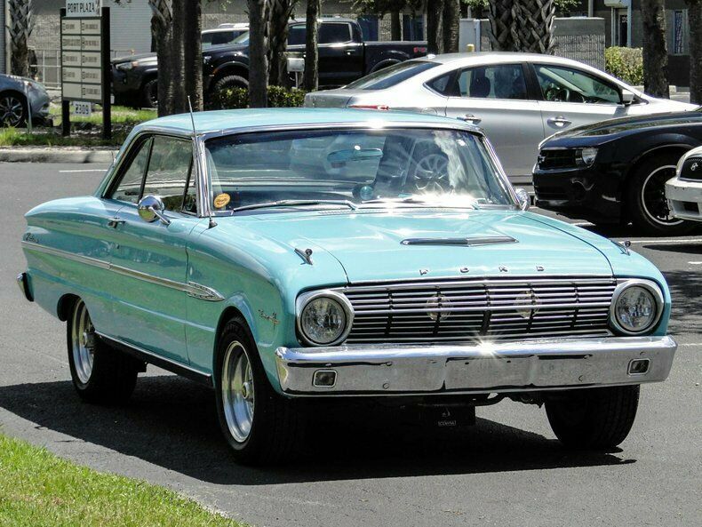 1963 Blue Ford Falcon Coupe