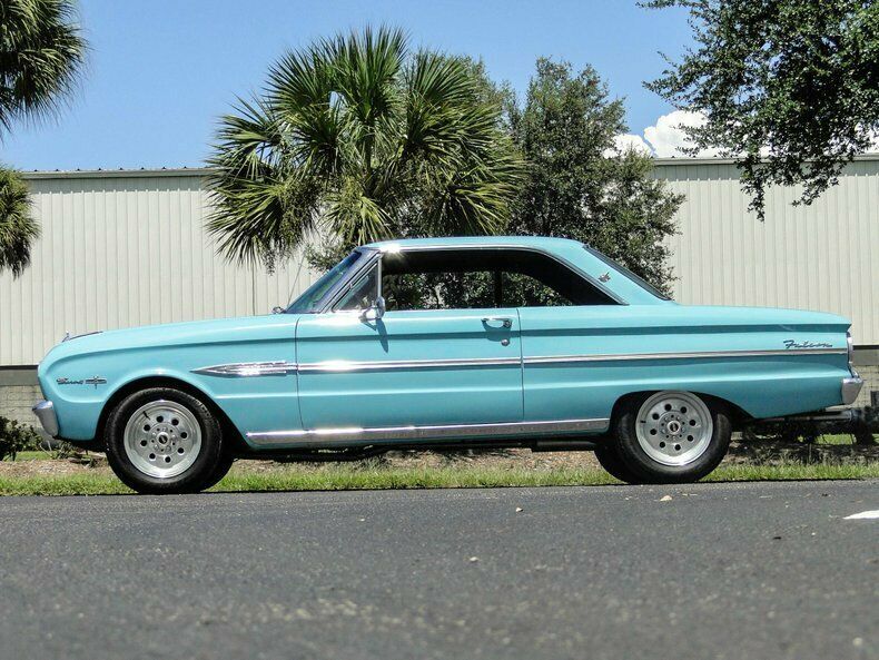 1963 Blue Ford Falcon Coupe