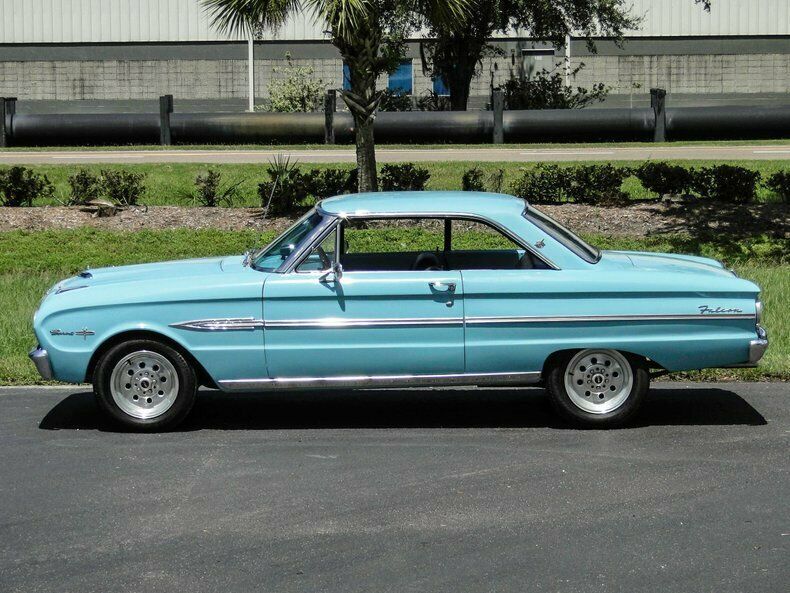 1963 Blue Ford Falcon Coupe