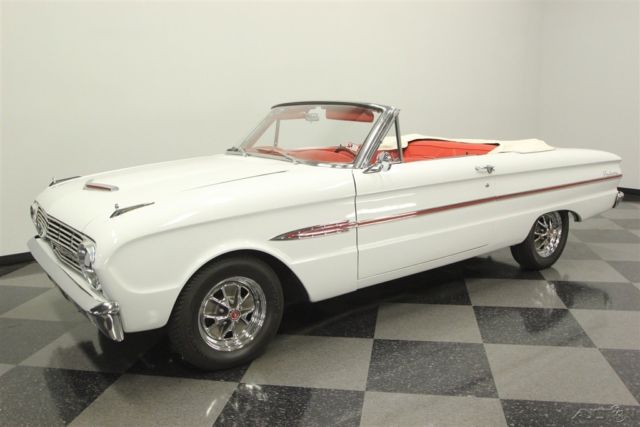 1963 White Ford Falcon