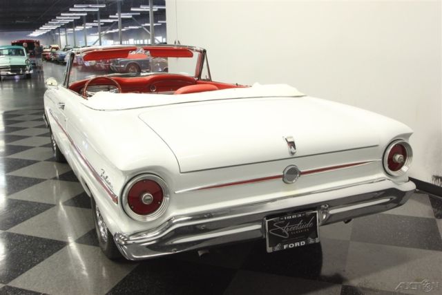 1963 White Ford Falcon