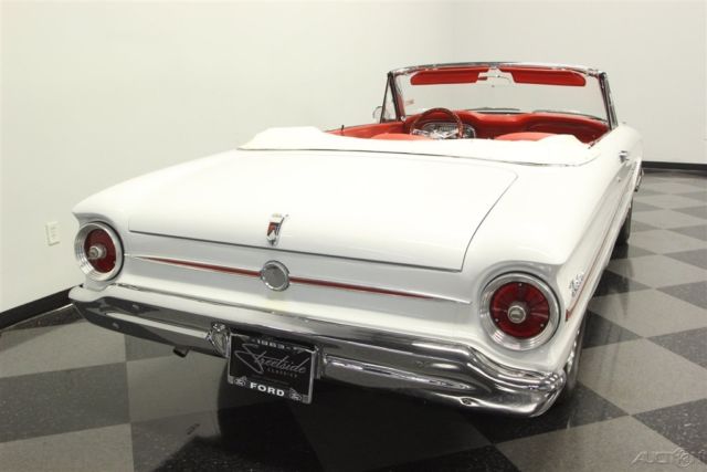1963 White Ford Falcon
