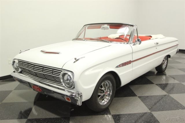 1963 White Ford Falcon