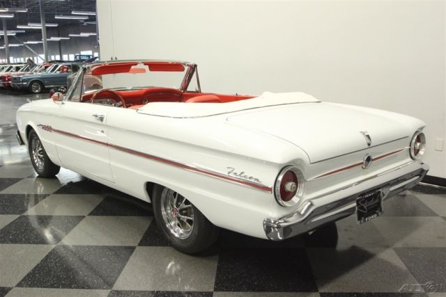 1963 White Ford Falcon