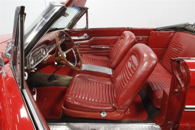 1963 Red Ford Falcon