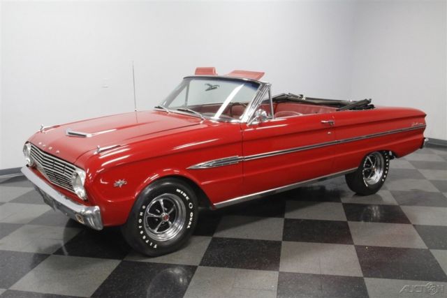 1963 Red Ford Falcon