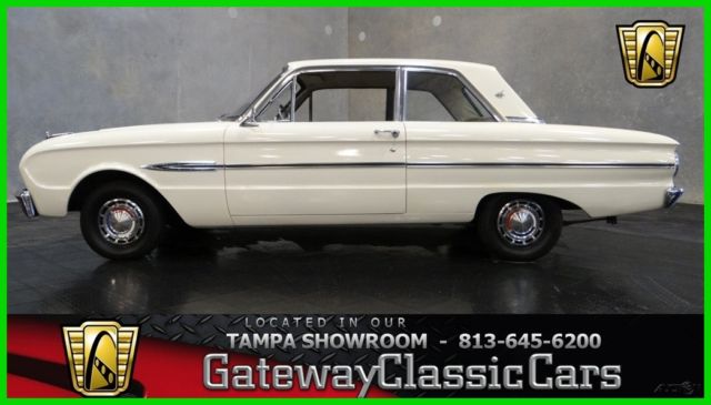 1963 White Ford Falcon