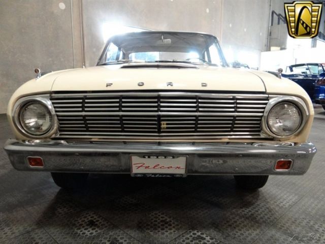 1963 White Ford Falcon