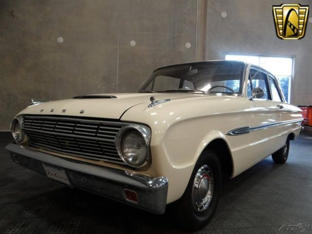 1963 White Ford Falcon