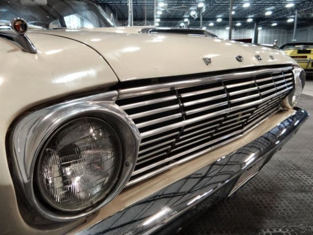 1963 White Ford Falcon