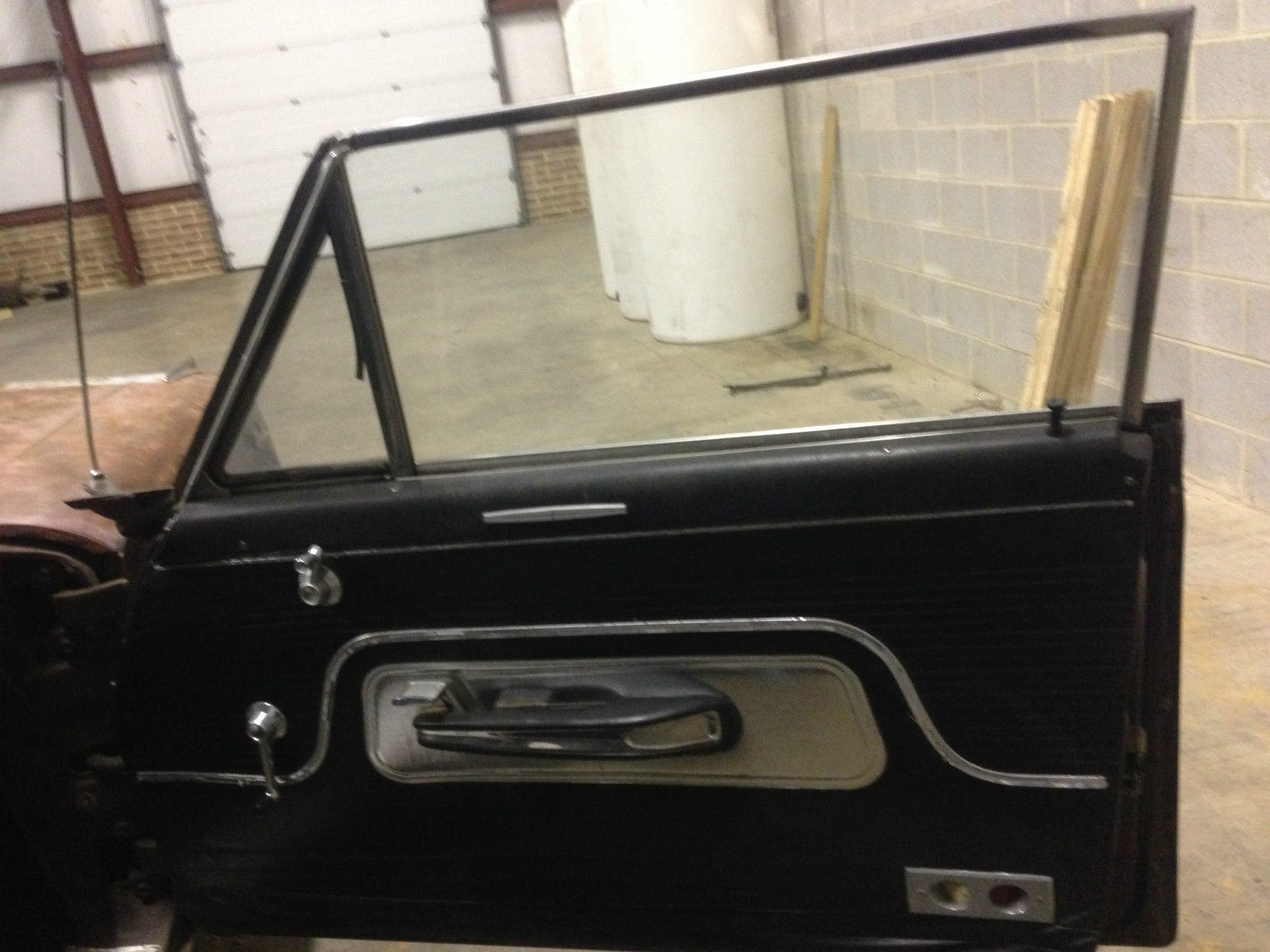 1963 Burgundy Ford Galaxie Convertible