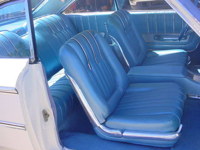 1963 White Ford Galaxie Fastback