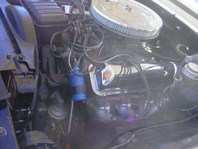 1963 White Ford Galaxie Fastback