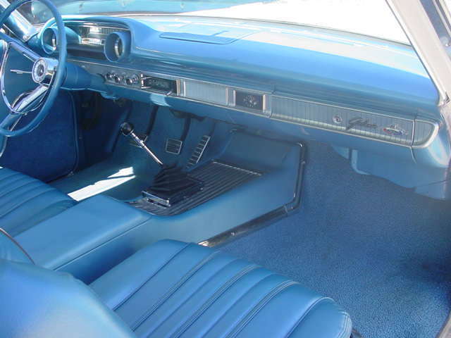 1963 White Ford Galaxie Fastback