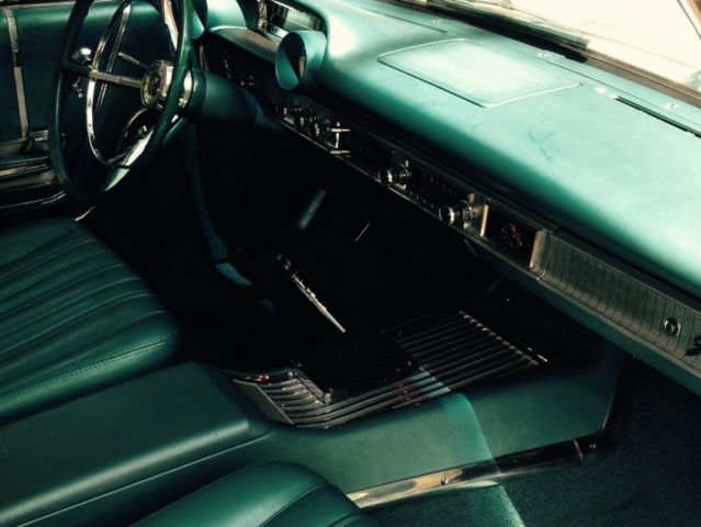 1963 White Ford Galaxie Coupe