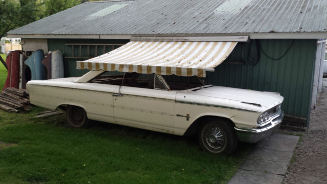 1963 White Ford Galaxie