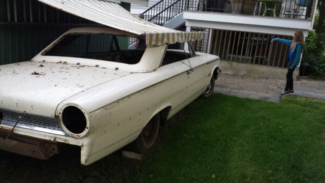 1963 White Ford Galaxie
