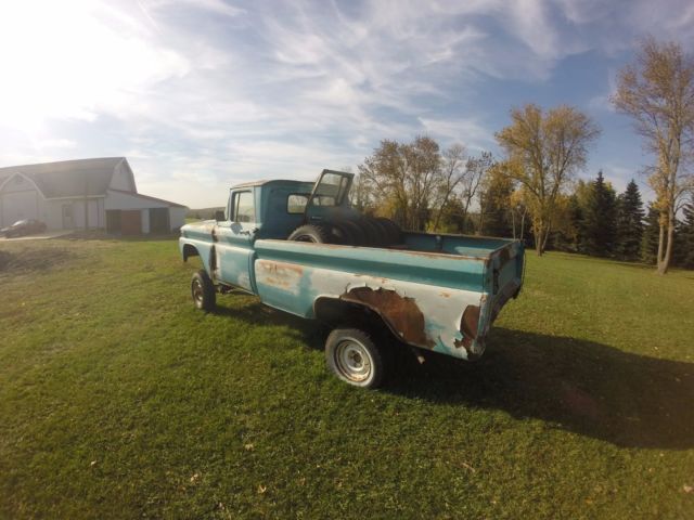 1963 Green GMC Sierra 1500 Standard Cab Pickup