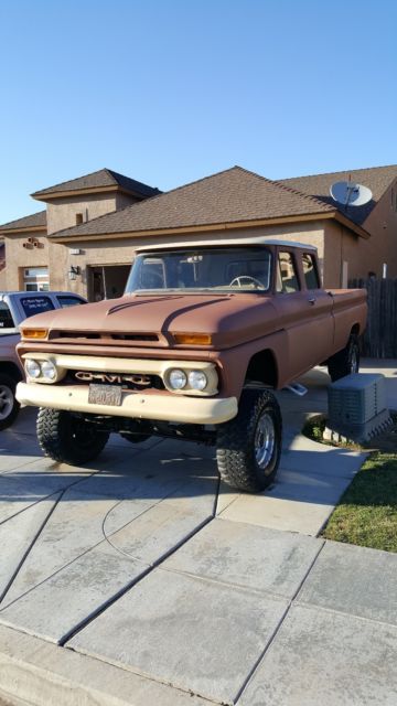 1963 Brown Primer Chevrolet C-10 Extended Cab Pickup