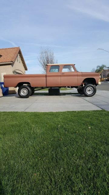 1963 Brown Primer Chevrolet C-10 Extended Cab Pickup