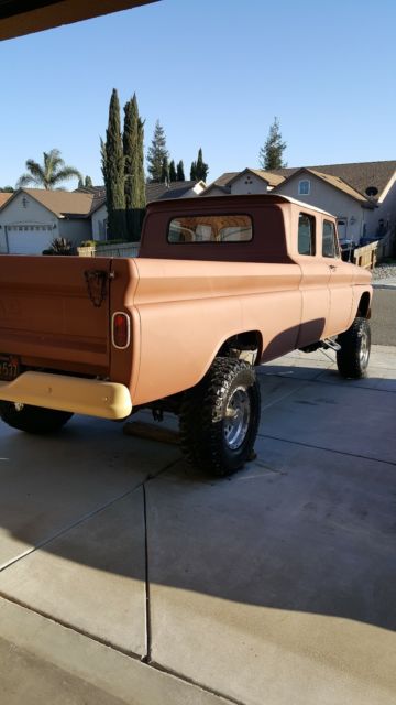1963 Brown Primer Chevrolet C-10 Extended Cab Pickup