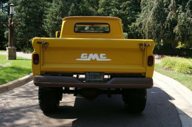 1963 Yellow GMC K25 Extended Crew Cab Pickup