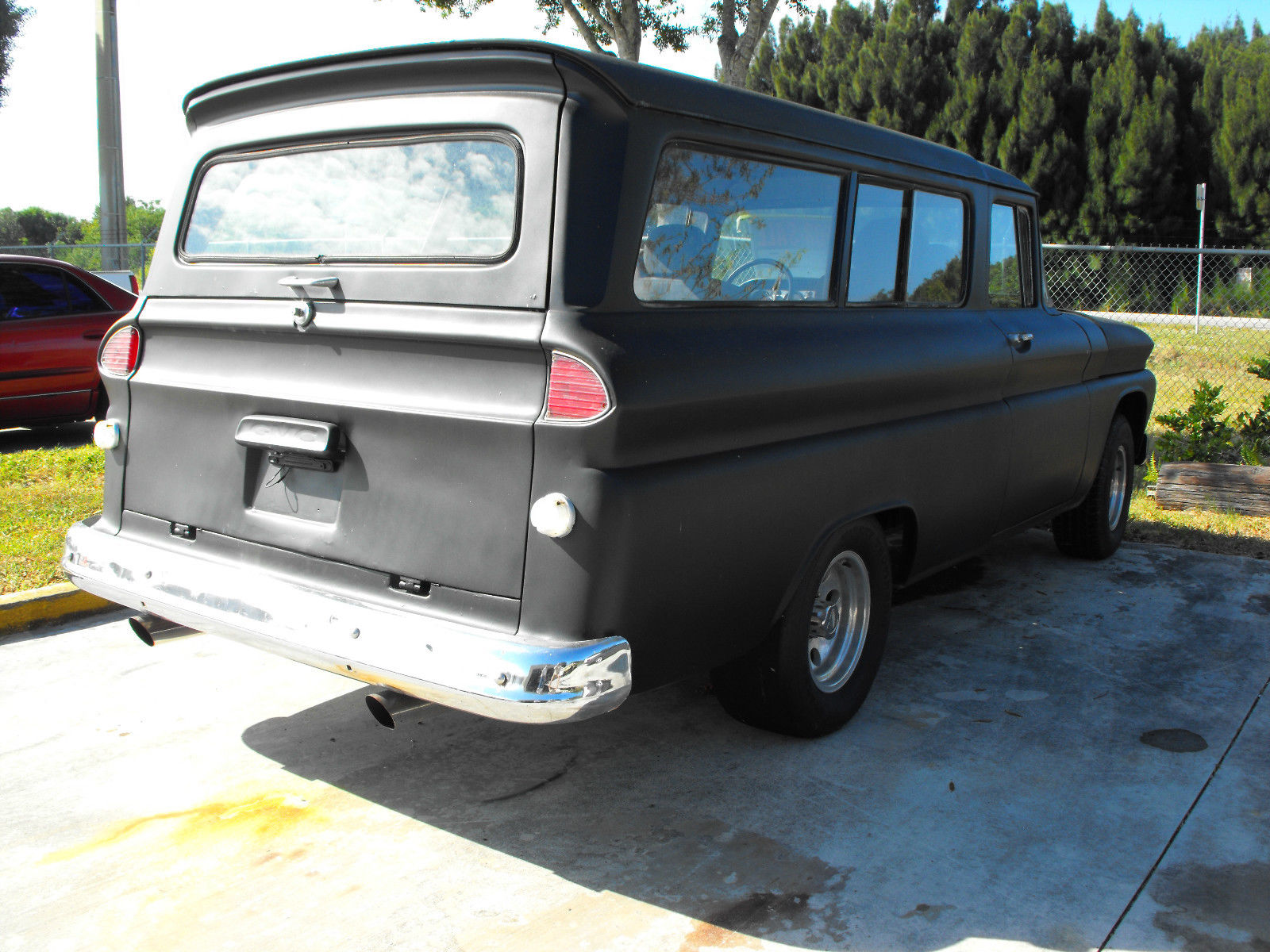 1963 Black GMC Suburban Wagon