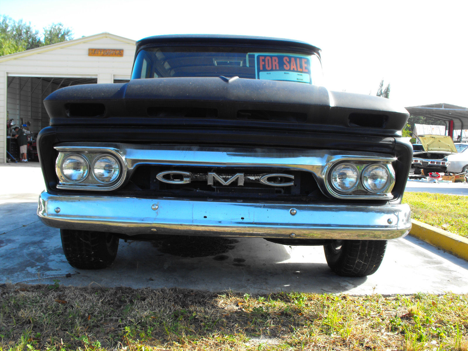 1963 Black GMC Suburban Wagon