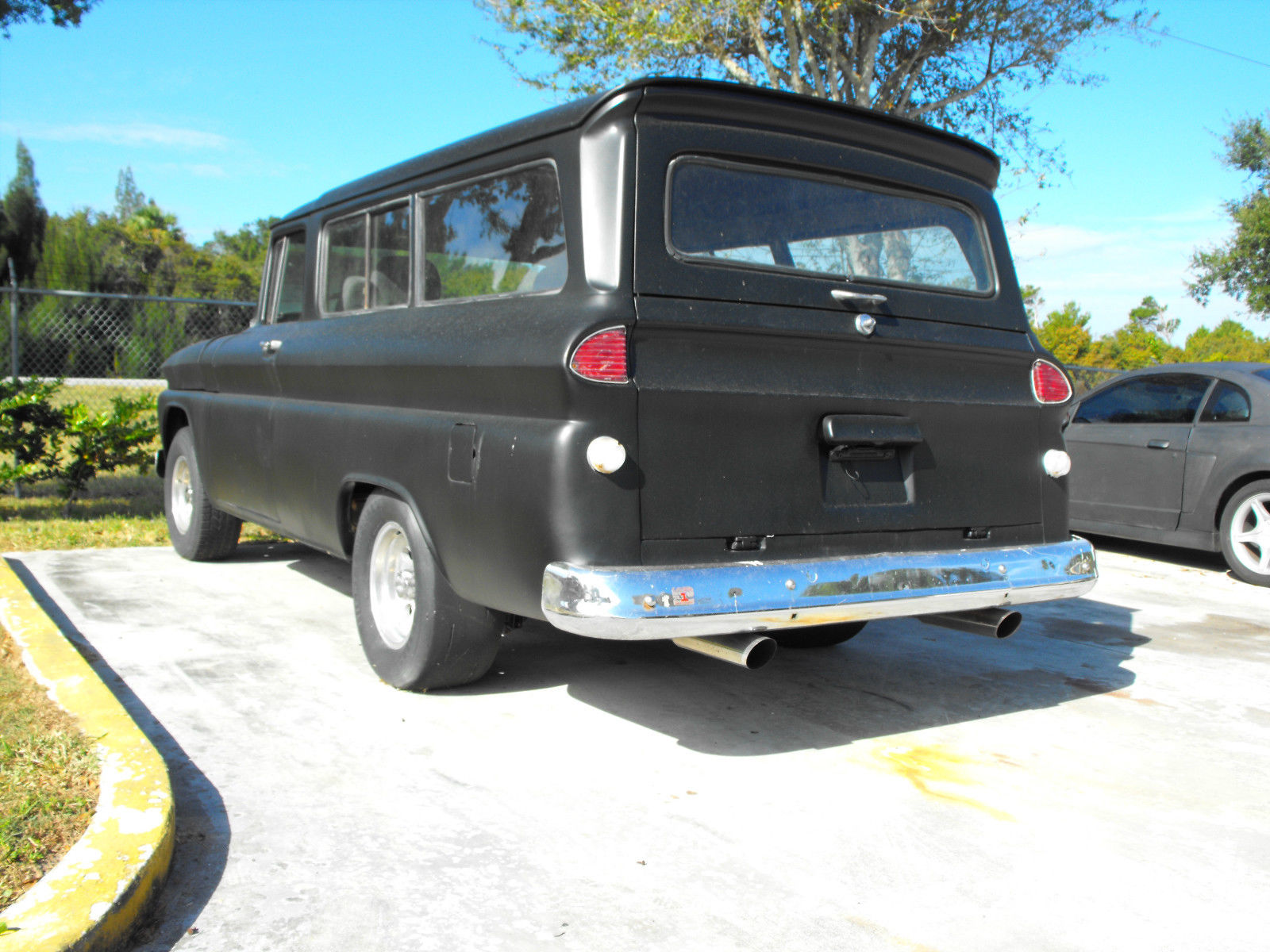 1963 Black GMC Suburban Wagon