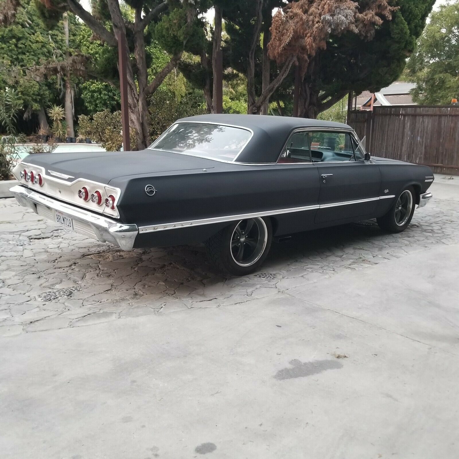 1963 Black Chevrolet Impala Coupe
