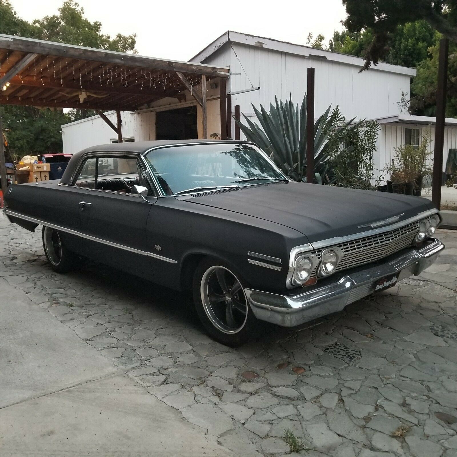 1963 Black Chevrolet Impala Coupe