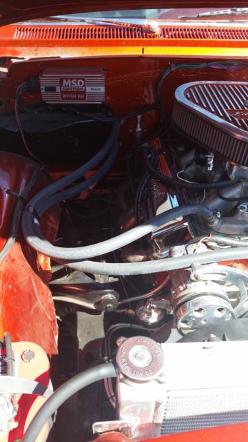 1963 burnt Orange Chevrolet Impala Coupe