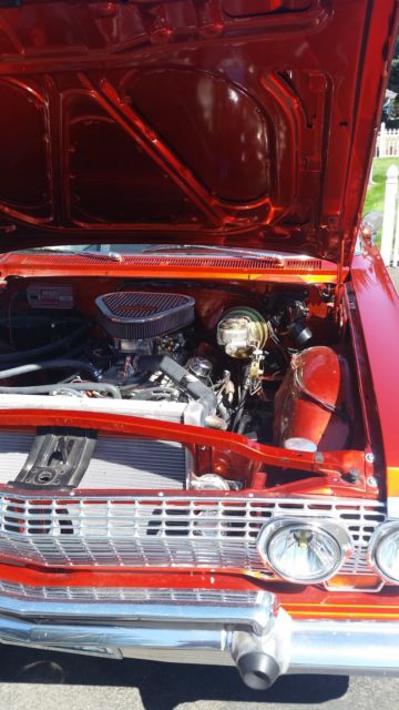 1963 burnt Orange Chevrolet Impala Coupe