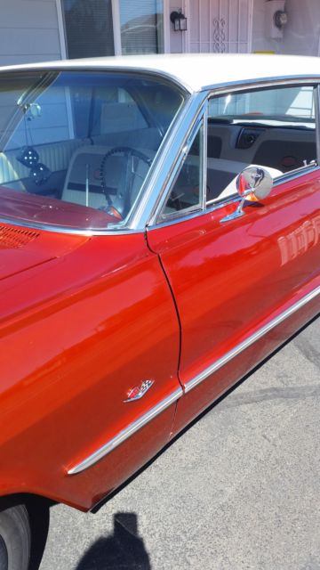 1963 burnt Orange Chevrolet Impala Coupe