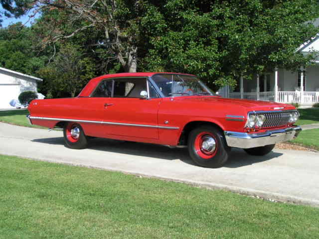 1963 Red Chevrolet Impala