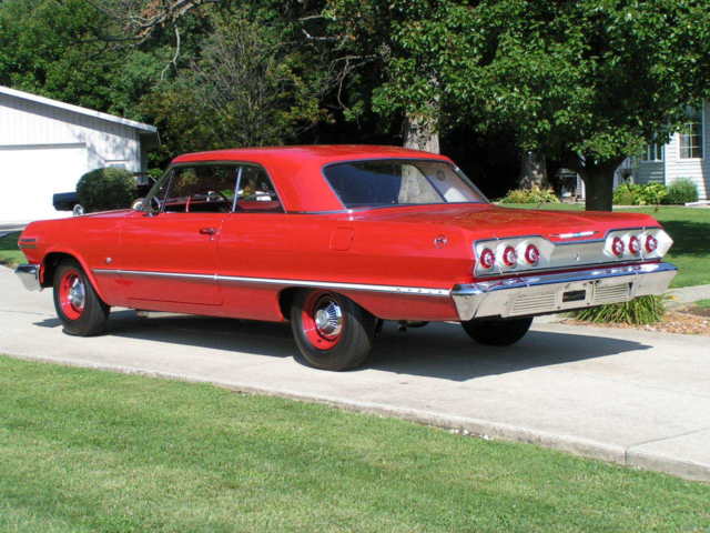 1963 Red Chevrolet Impala