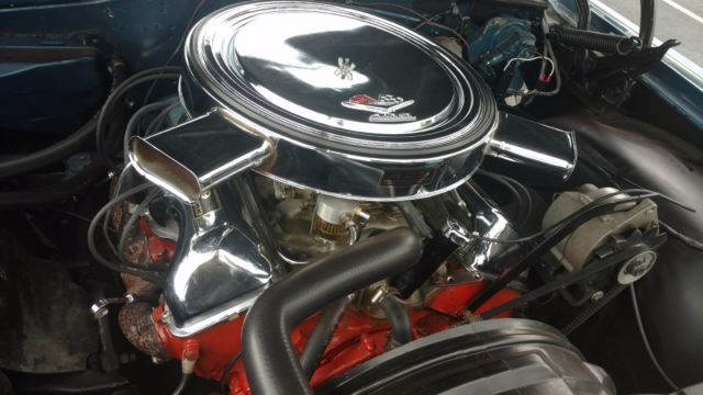 1963 Blue Chevrolet Impala Coupe
