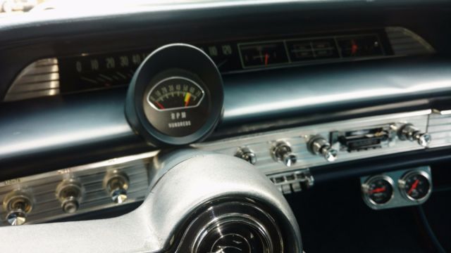 1963 Blue Chevrolet Impala Coupe