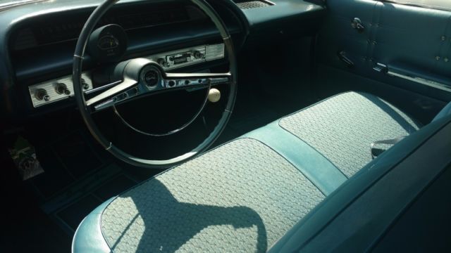 1963 Blue Chevrolet Impala Coupe