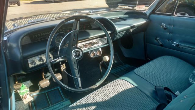 1963 Blue Chevrolet Impala Coupe