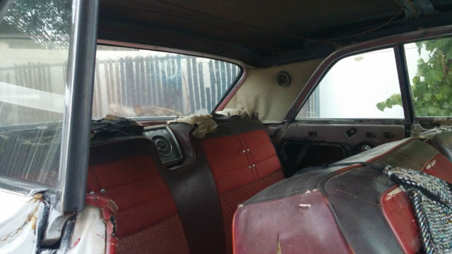 1963 White Chevrolet Impala