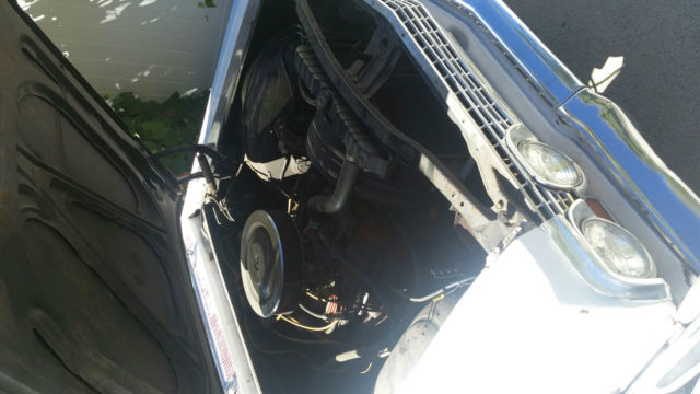 1963 White Chevrolet Impala