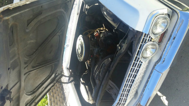 1963 White Chevrolet Impala