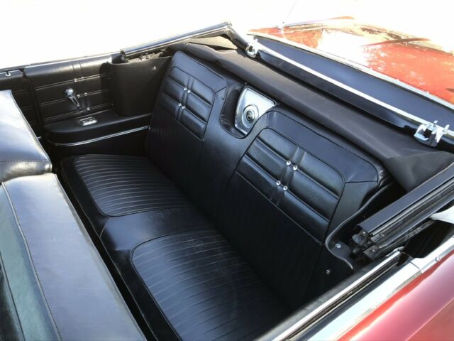 1963 Burgundy Chevrolet Impala Convertible