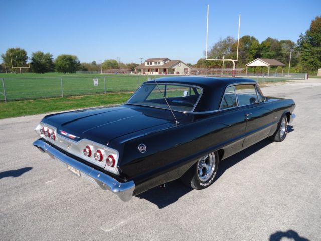 1963 Black Chevrolet Impala Coupe
