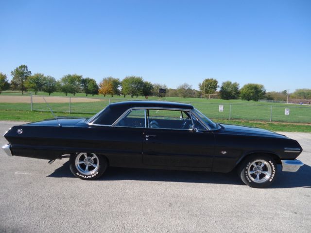 1963 Black Chevrolet Impala Coupe