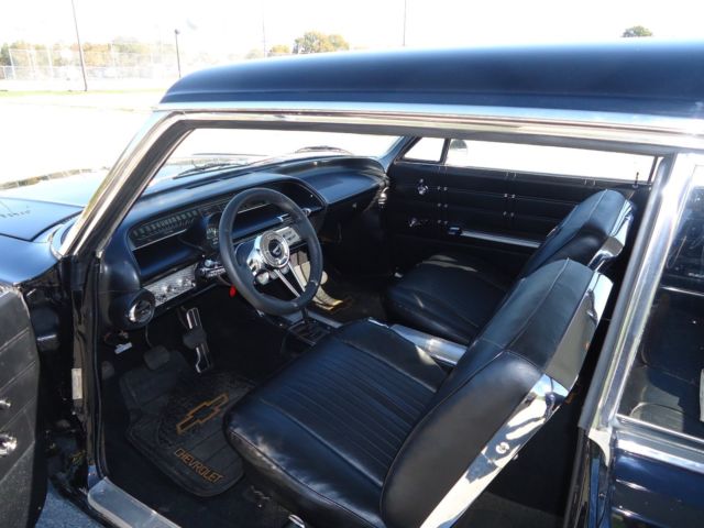 1963 Black Chevrolet Impala Coupe