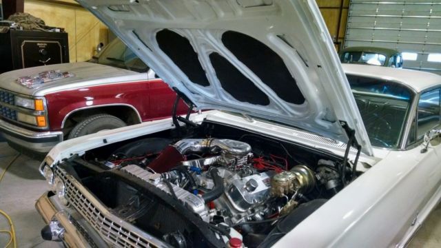 1963 White Chevrolet Impala Coupe