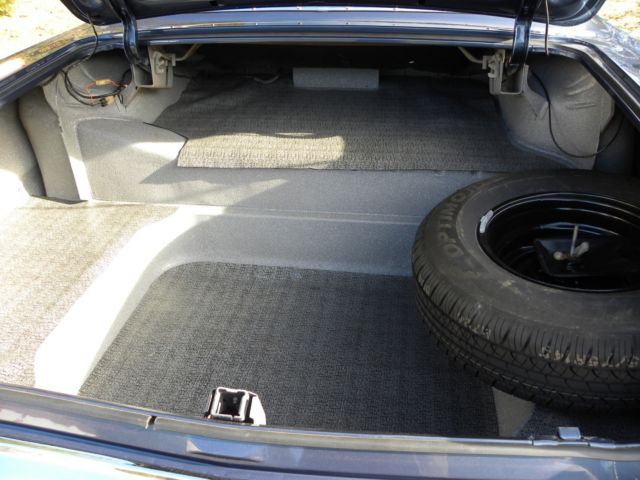1963 Blue Chevrolet Impala Convertible